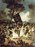 Francisco Goya The Funeral of the sardine oil painting on canvas